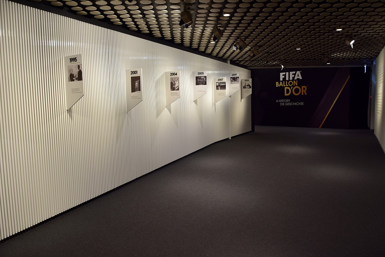 Context Wikimedia image: FIFA Ballon D‘OR Awards, FIFA Museum, Zurich 02