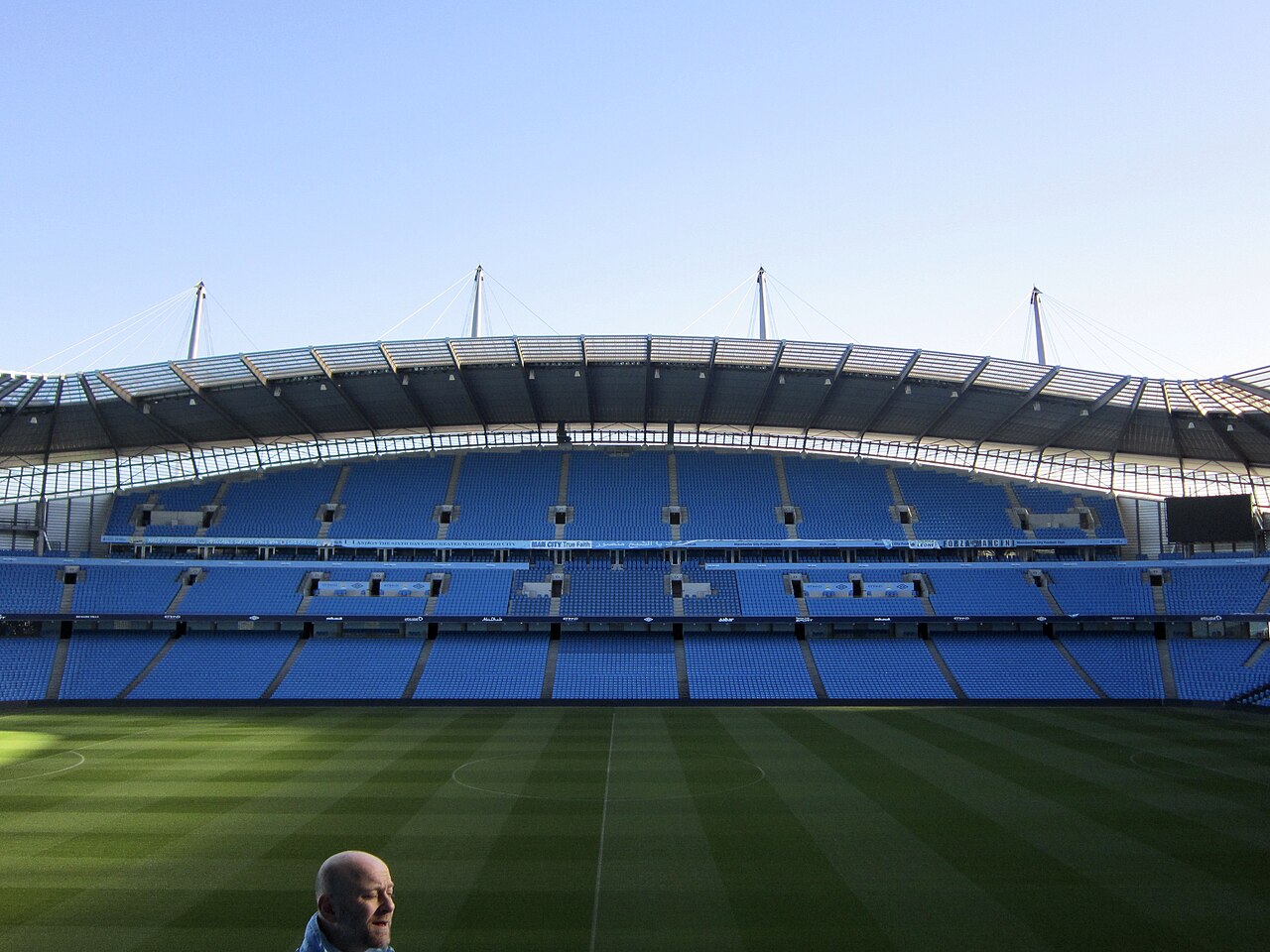 Etihad Stadium, home of Manchester City Football Club
