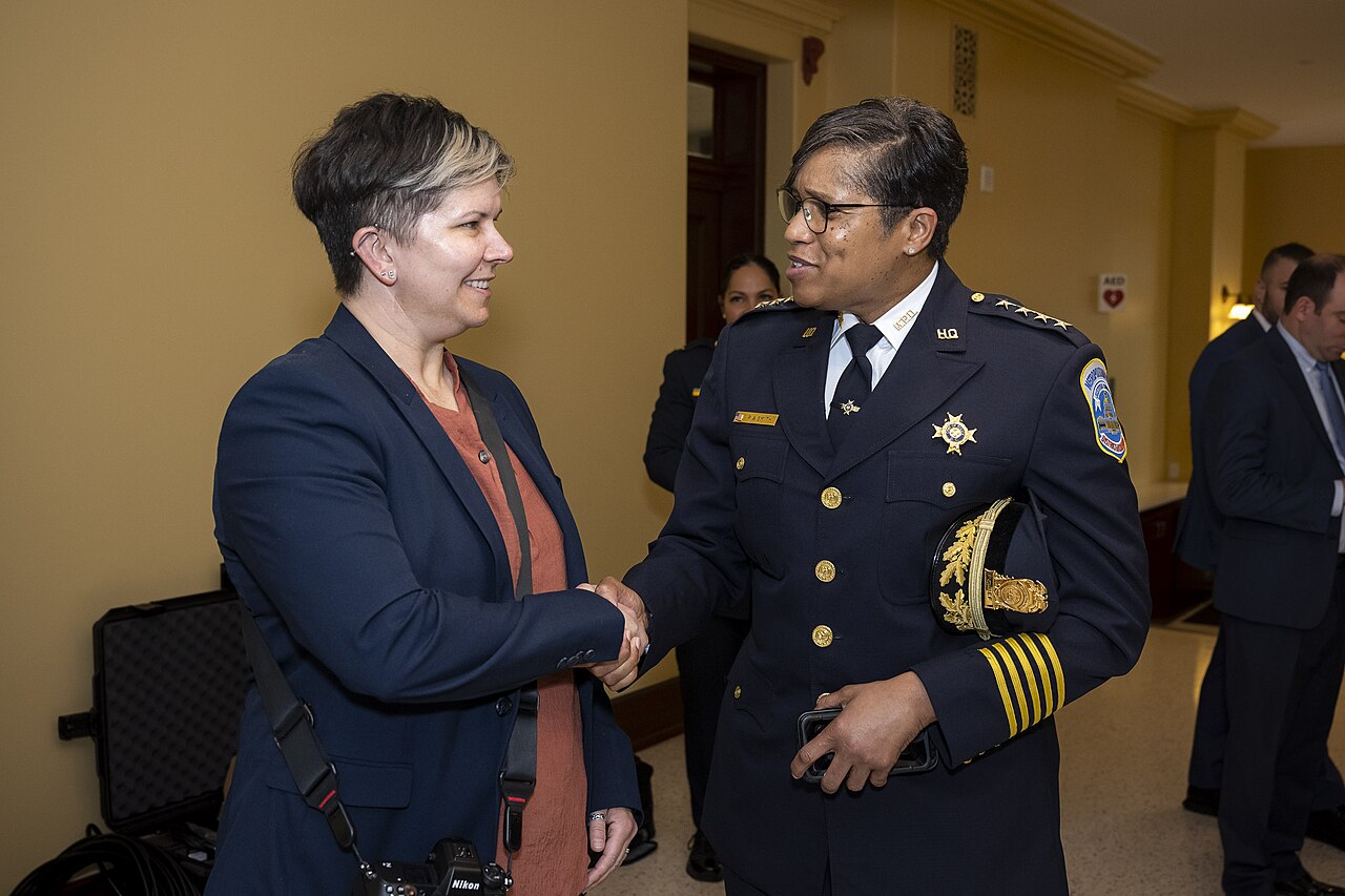 United States Department of Homeland Security (USDHS) Police Week Memorial Ceremony at DHS Headquarters in Washington, D.C.