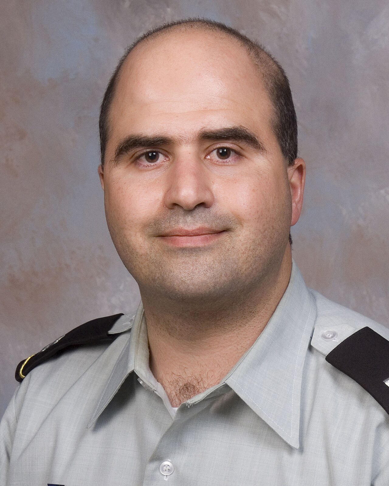 Nidal Hasan photographed in 2007 at the Uniformed Services University of the Health Sciences.