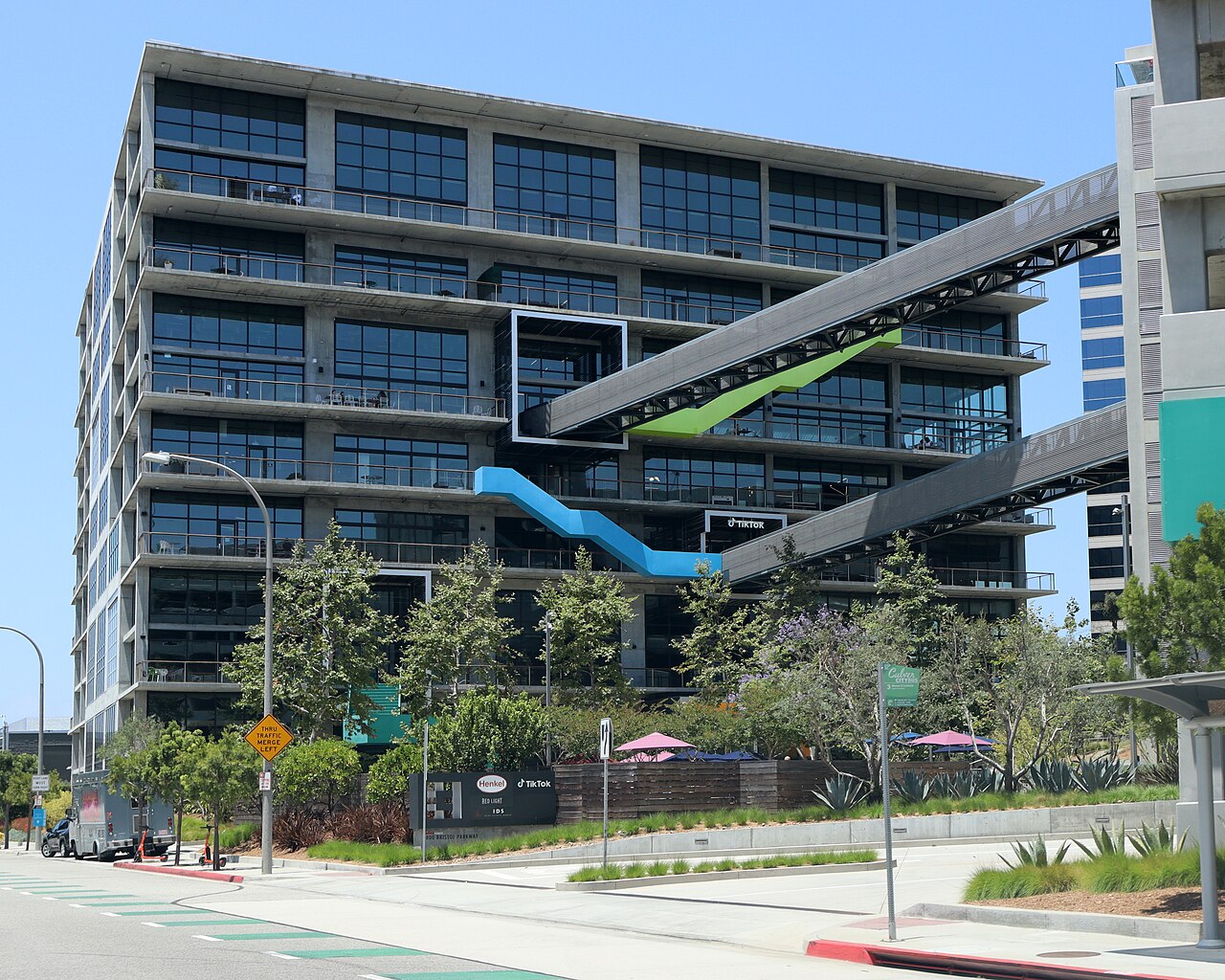 TikTok headquarters in Culver City, California