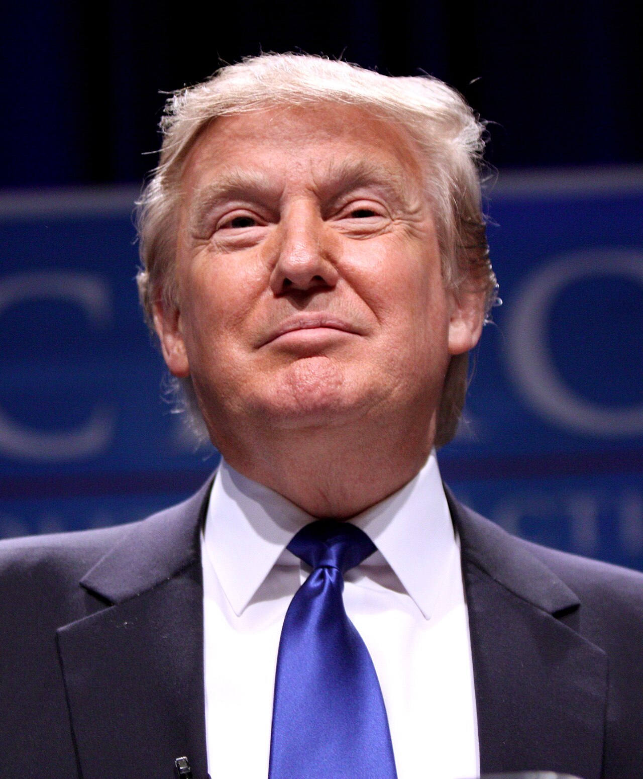 Donald Trump speaking at CPAC in Washington D.C. on February 10, 2011.