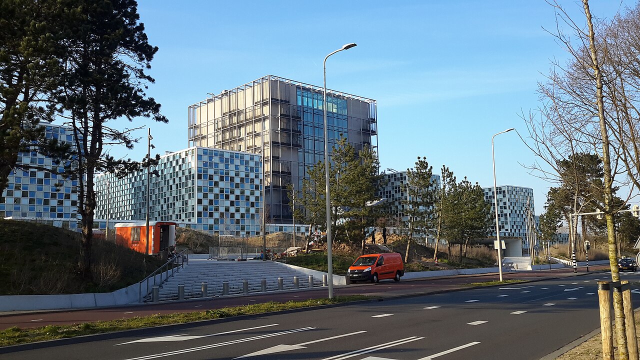 International Criminal Court Headquarters in The Hague, Netherlands
